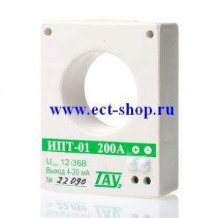 Датчик тока TAU-2 ИПТ-01-200А Датчик тока TAU-2 ИПТ-01-200А