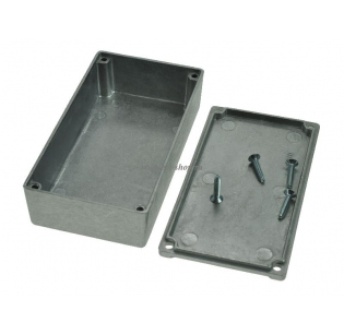 Корпус для РЭА GAINTA G0124, 111x60x30 мм, Алюминий, Натуральный Корпус для РЭА GAINTA G0124, 111x60x30 мм, Алюминий, Натуральный