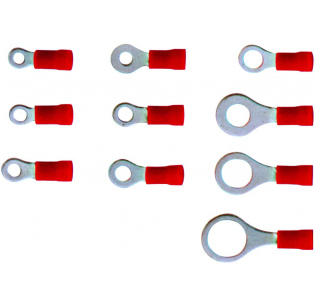Наконечник кабельный кольцевой KST RV1-5 RED (1000шт) Наконечник кабельный кольцевой KST RV1-5 RED (1000шт)