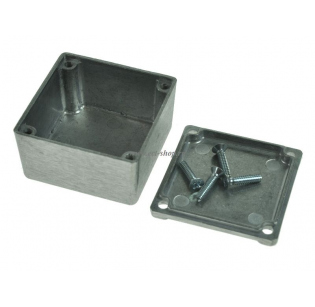 Корпус для РЭА GAINTA G0470, 50x50x31 мм, Алюминий, Натуральный Корпус для РЭА GAINTA G0470, 50x50x31 мм, Алюминий, Натуральный