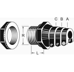 Проходные фланцы AVC BG19 Проходные фланцы AVC BG19